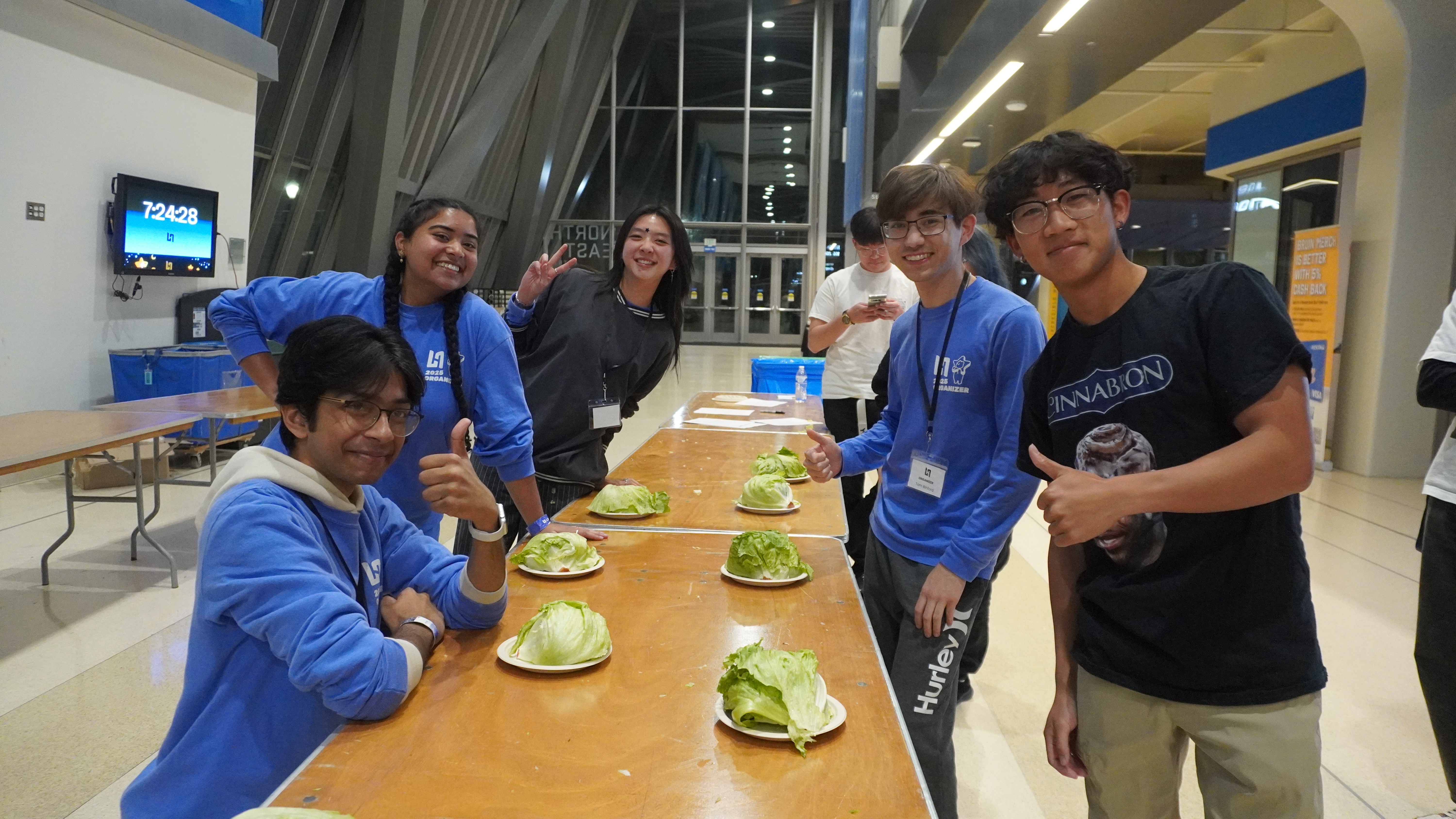 Lettuce Eating Competition